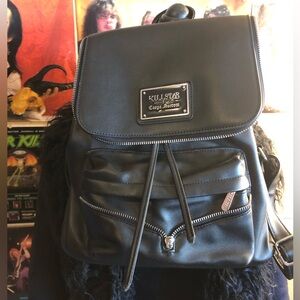 Killstar Cross Backpack Leather